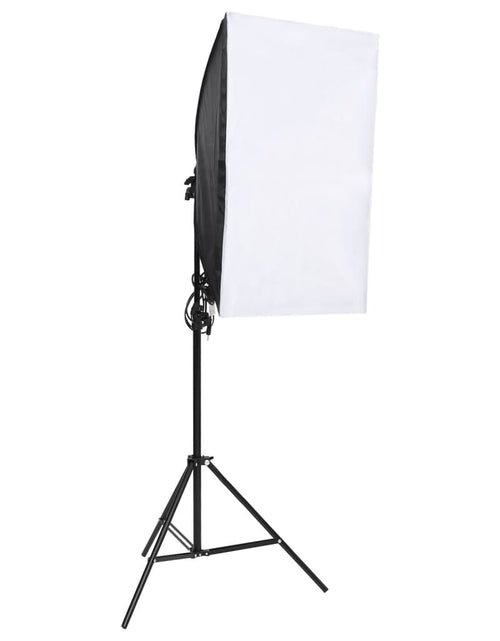 Încărcați imaginea în vizualizatorul Galerie, Kit studio foto cu set de lumini, fundal și reflector
