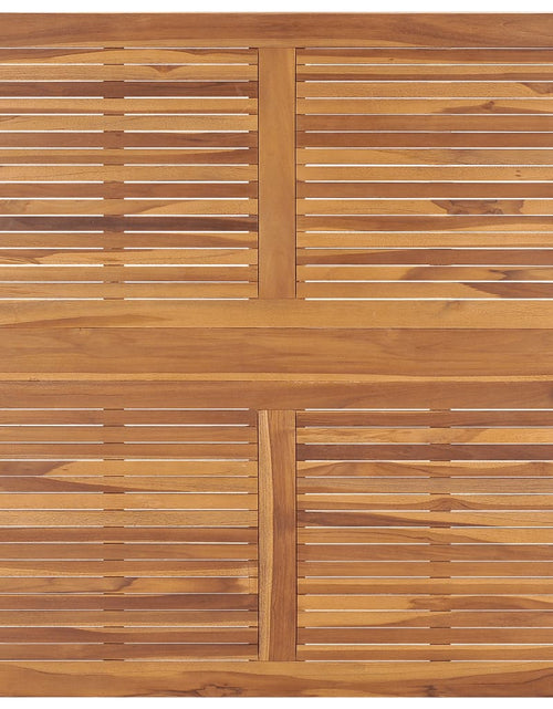 Încărcați imaginea în vizualizatorul Galerie, Set de mobilier de exterior pliabil, 5 piese, lemn masiv de tec - Lando

