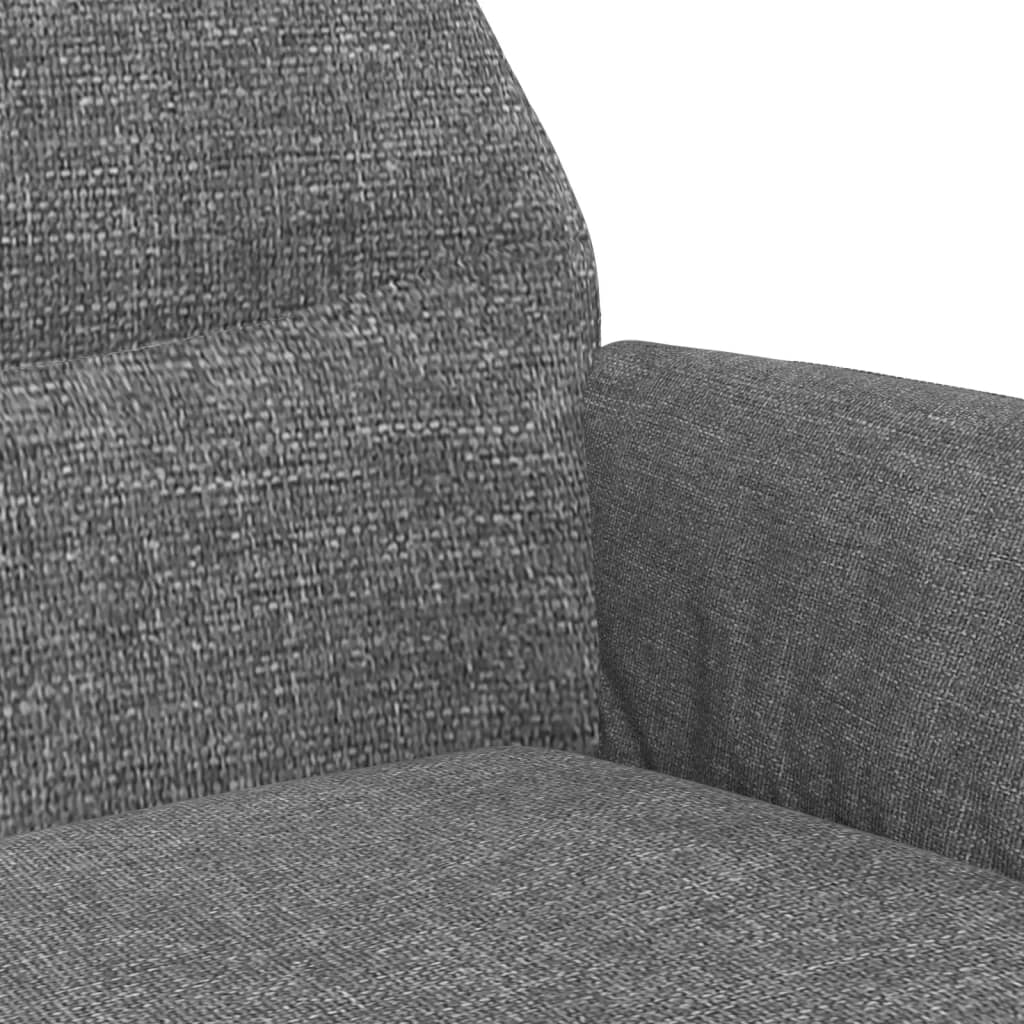 Scaun de relaxare, gri deschis, material textil