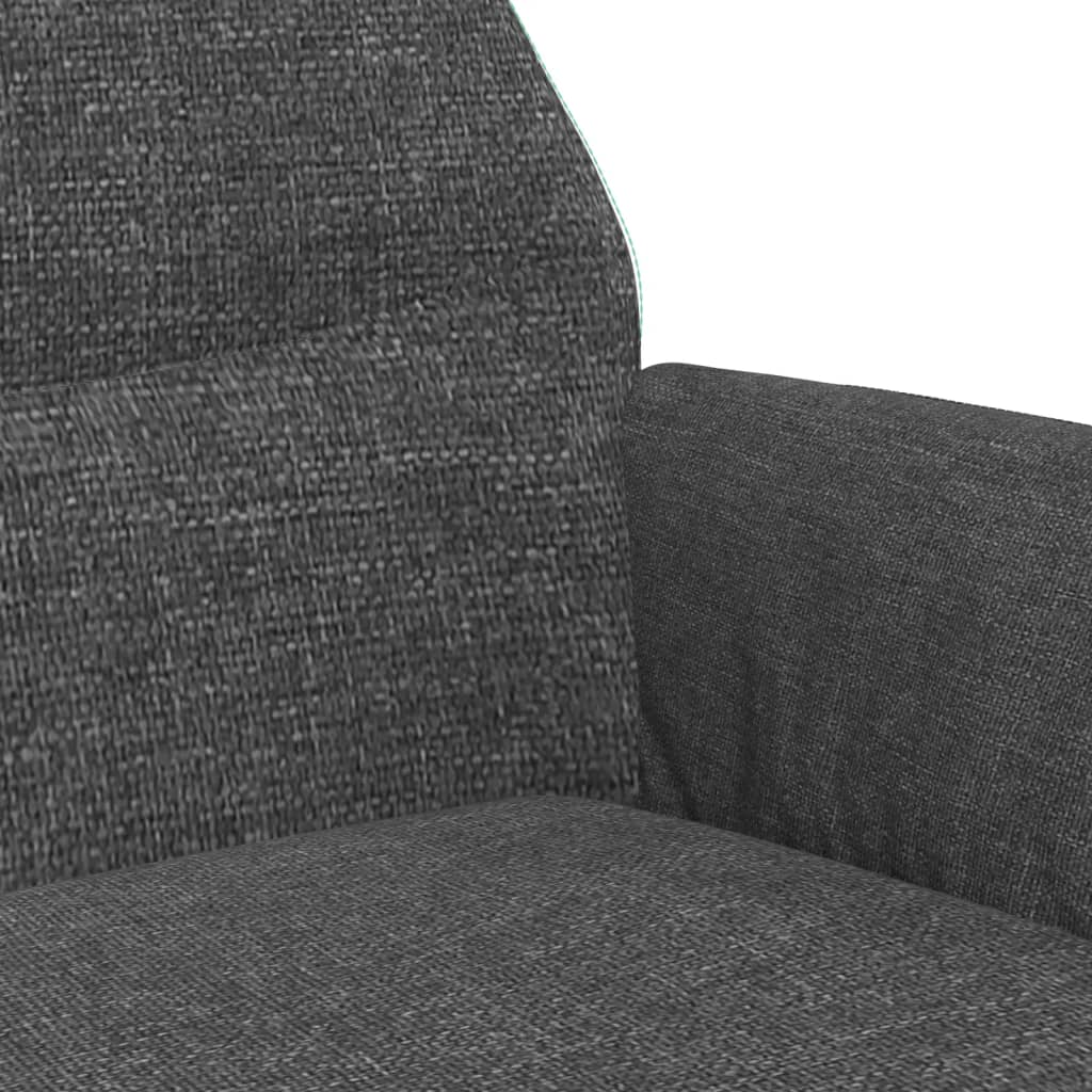 Scaun de relaxare, gri închis, material textil