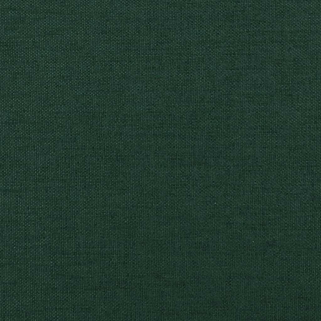 Scaun de relaxare, verde închis, material textil