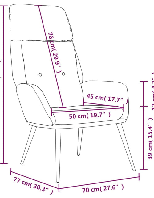 Загрузите изображение в средство просмотра галереи, Scaun de relaxare, crem, piele întoarsă artificială
