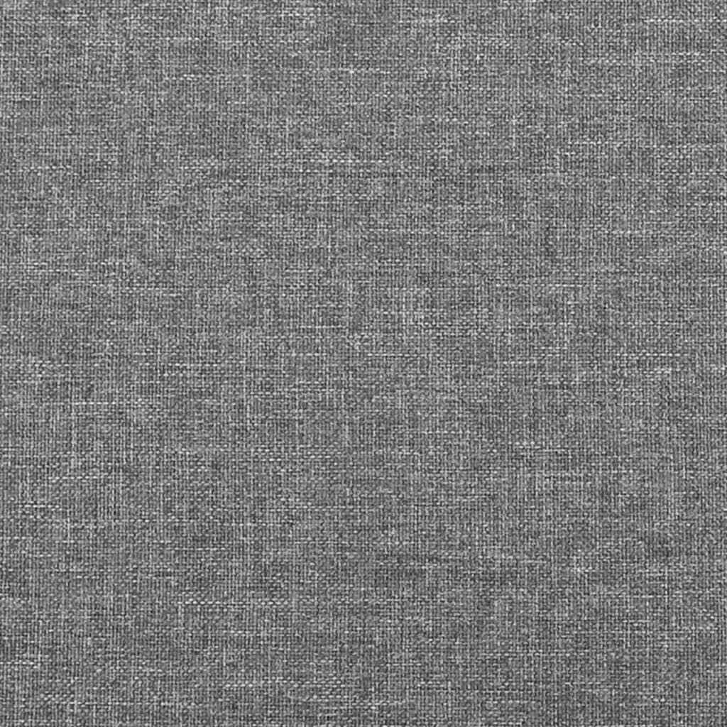 Scaun de relaxare, gri deschis, material textil