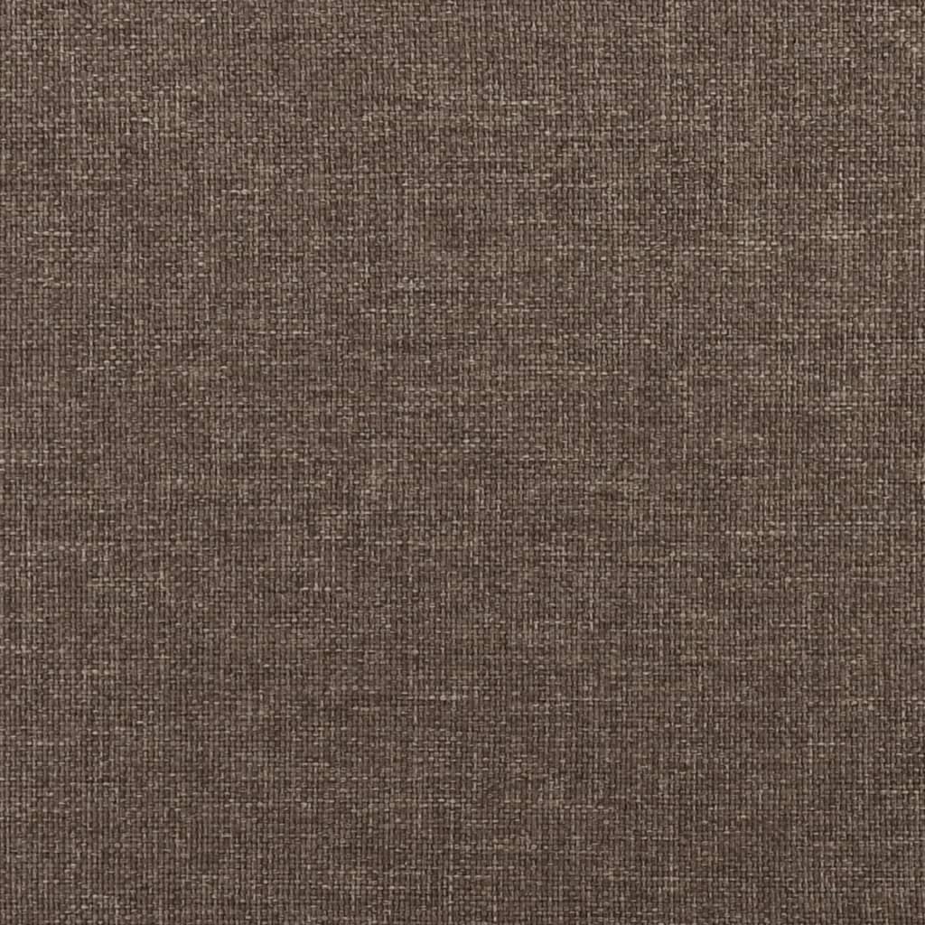 Taburet, gri taupe, 45x29,5x35 cm, material textil