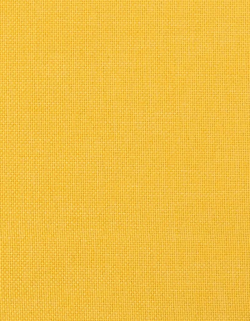 Încărcați imaginea în vizualizatorul Galerie, Taburet, galben muștar, 45x29,5x35 cm, material textil
