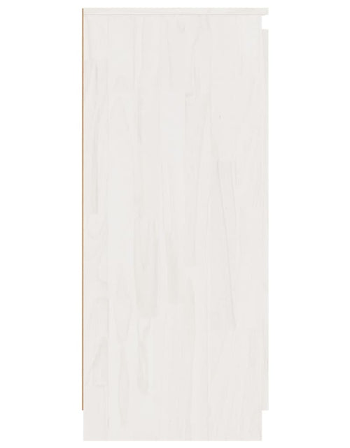 Încărcați imaginea în vizualizatorul Galerie, Dulapuri laterale, 3 buc., alb, lemn masiv de pin
