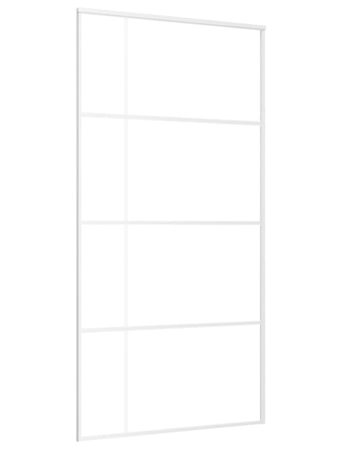 Загрузите изображение в средство просмотра галереи, Ușă glisantă, alb, 102,5x205 cm, sticlă ESG și aluminiu

