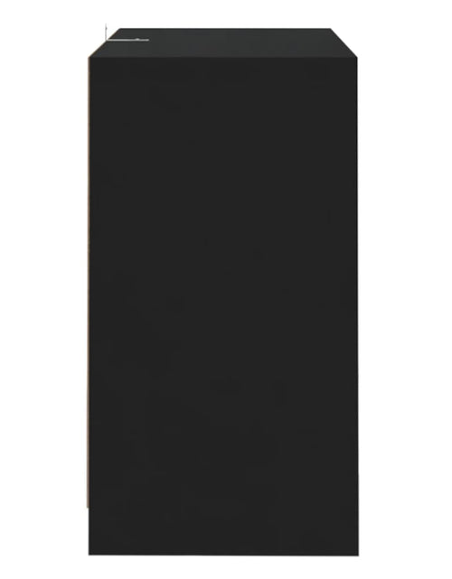 Загрузите изображение в средство просмотра галереи, Servantă, negru, 70x41x75 cm, PAL
