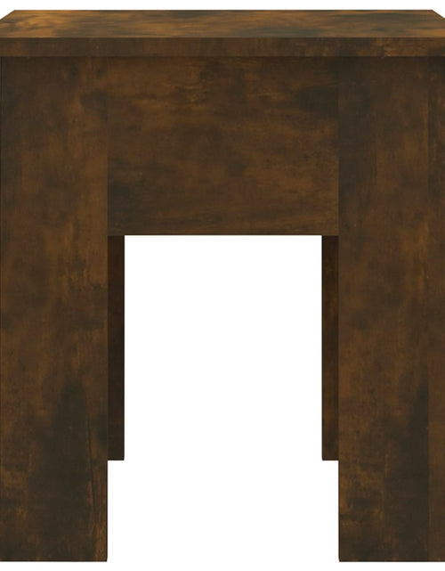 Încărcați imaginea în vizualizatorul Galerie, Măsuță de cafea, stejar fumuriu, 40x40x42 cm, PAL
