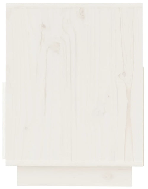 Încărcați imaginea în vizualizatorul Galerie, Comodă TV, alb, 140x37x50 cm, lemn masiv de pin - Lando
