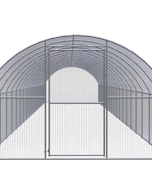 Загрузите изображение в средство просмотра галереи, Coteț de găini pentru exterior, 3x20x2 m, oțel zincat
