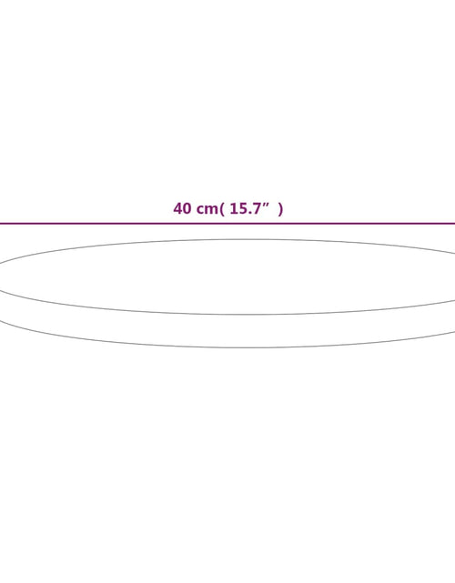 Încărcați imaginea în vizualizatorul Galerie, Blat de masă, Ø40x2,5 cm, lemn masiv de pin
