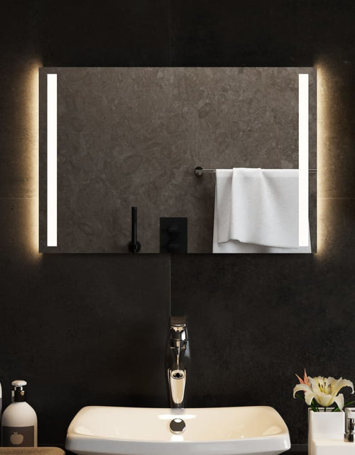 Încărcați imaginea în vizualizatorul Galerie, Oglinda de baie cu LED, 60x40 cm
