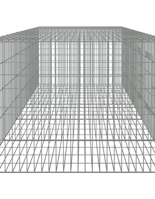 Încărcați imaginea în vizualizatorul Galerie, Cușcă pentru iepuri, 5 panouri, 217x79x54 cm, fier galvanizat - Lando
