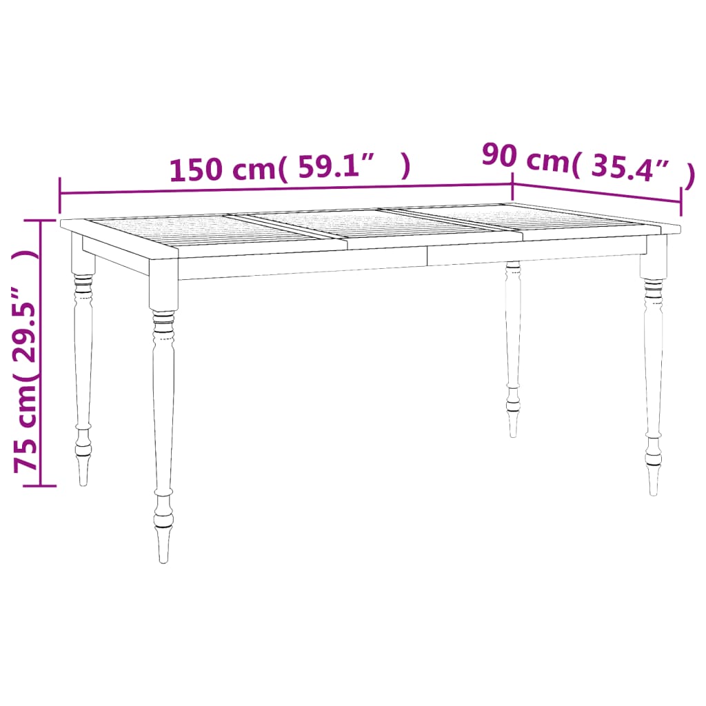 Set mobilier de grădină cu perne, 7 piese, lemn masiv de tec