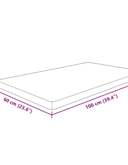 Загрузите изображение в средство просмотра галереи, Blat de baie, 100x60x4 cm, lemn masiv netratat
