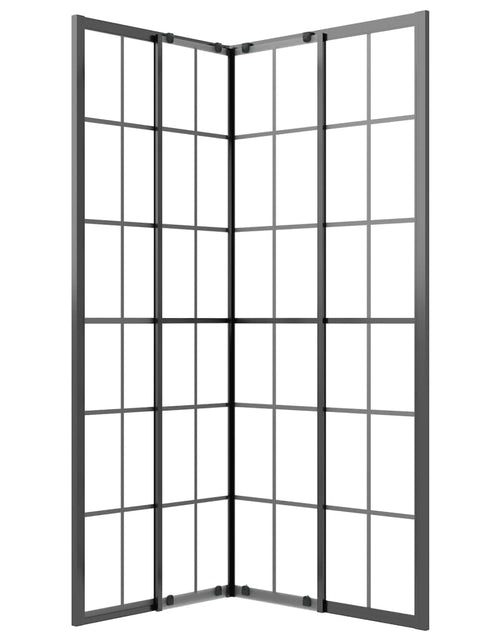 Încărcați imaginea în vizualizatorul Galerie, Cabină de duș, negru, 80x70x180 cm, ESG mat
