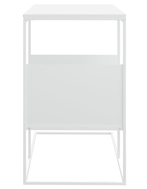 Загрузите изображение в средство просмотра галереи, Masă laterală, alb, 55x36x59,5 cm, lemn compozit - Lando
