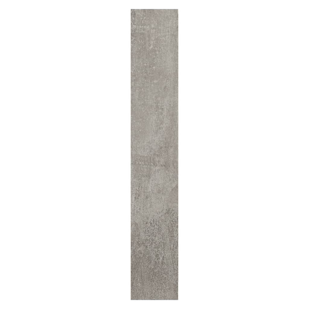 Pantofar, gri beton, 63x24x147 cm, lemn compozit