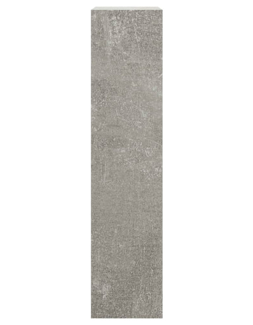 Încărcați imaginea în vizualizatorul Galerie, Pantofar, gri beton, 63x24x103 cm, lemn compozit
