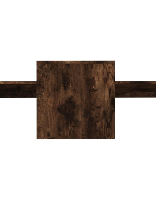 Загрузите изображение в средство просмотра галереи, Set măsuță de cafea stejar fumuriu 100x48x40 cm lemn prelucrat
