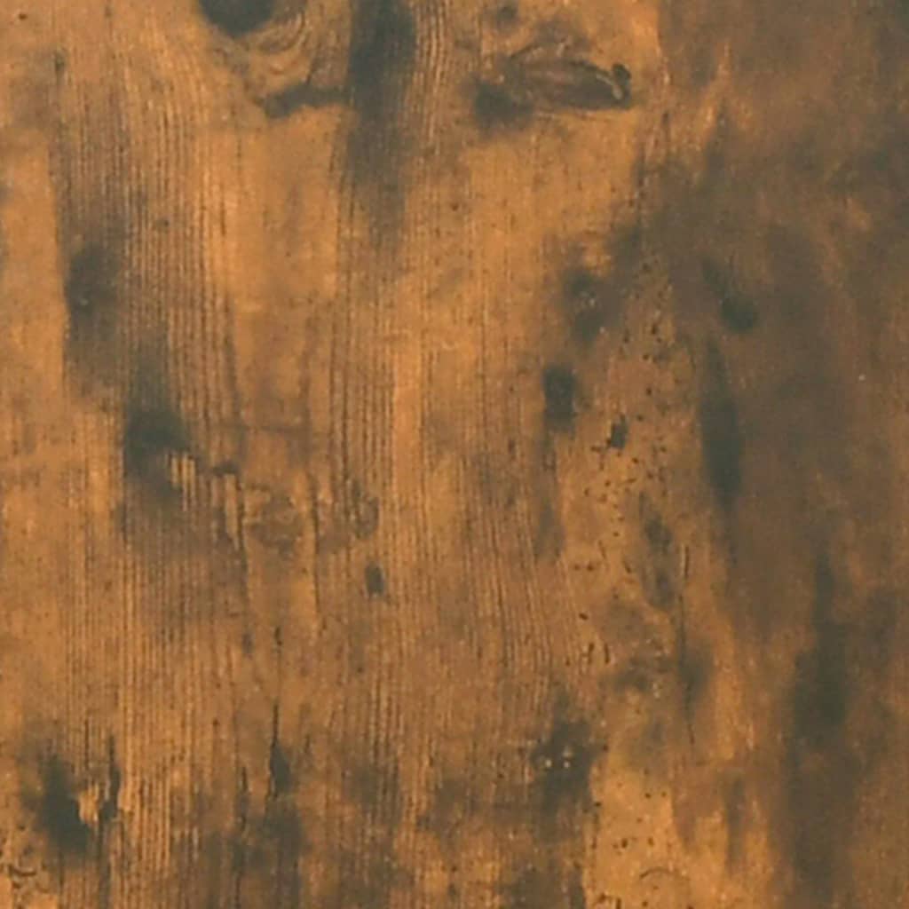 Dulap suspendat, stejar fumuriu, 80x31x60 cm, lemn prelucrat