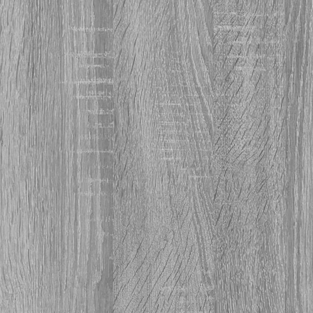 Dulap suspendat, gri sonoma, 80x31x60 cm, lemn prelucrat