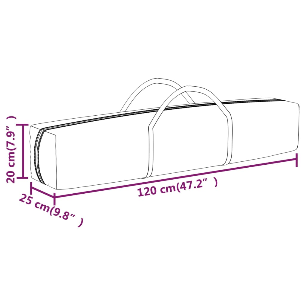 Cort pliabil pentru petrecere, antracit, 3x3 m