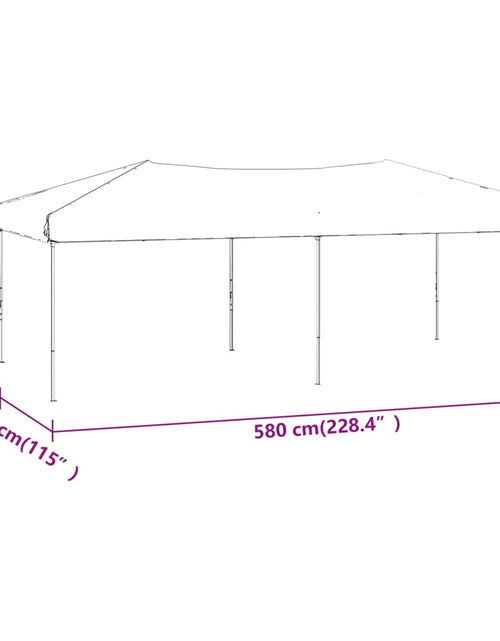 Загрузите изображение в средство просмотра галереи, Cort pliabil pentru petreceri, gri taupe, 3x6 m
