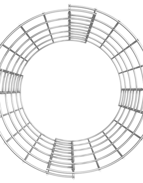 Загрузите изображение в средство просмотра галереи, Strat înălțat gabion 3 buc. Ø30x50 cm oțel galvanizat circular
