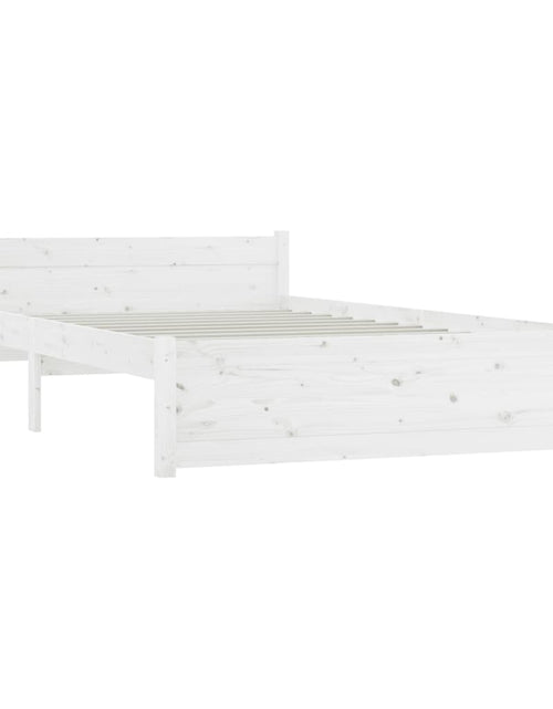 Încărcați imaginea în vizualizatorul Galerie, Cadru de pat cu sertare, alb, 120x200 cm
