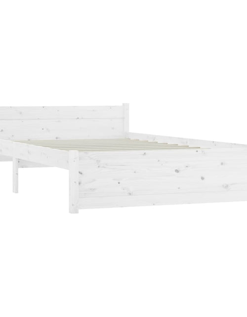 Încărcați imaginea în vizualizatorul Galerie, Cadru de pat cu sertare, alb, 160x200 cm
