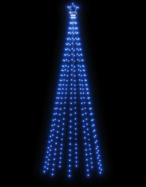 Încărcați imaginea în vizualizatorul Galerie, Brad de Crăciun conic, 310 LED-uri, albastru, 100x300 cm - Lando
