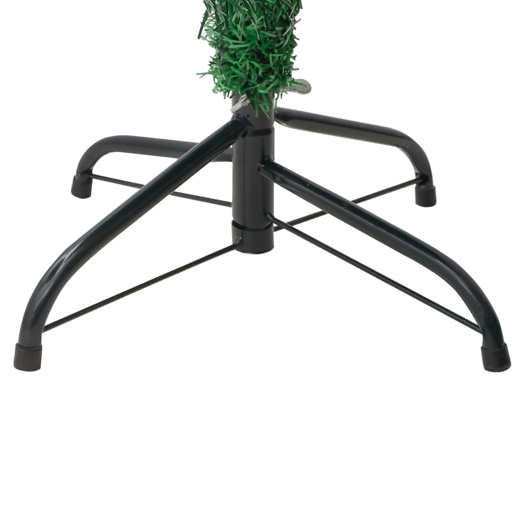 Cactus de Crăciun cu suport și LED, verde, 180 cm, PVC