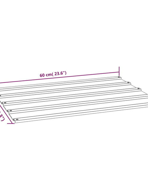 Загрузите изображение в средство просмотра галереи, Panouri de acoperiș, 36 buc., ruginiu, 60x44 cm, oțel corten
