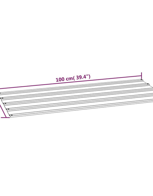 Încărcați imaginea în vizualizatorul Galerie, Panouri de acoperiș, 12 buc., ruginiu, 100x44 cm, oțel corten
