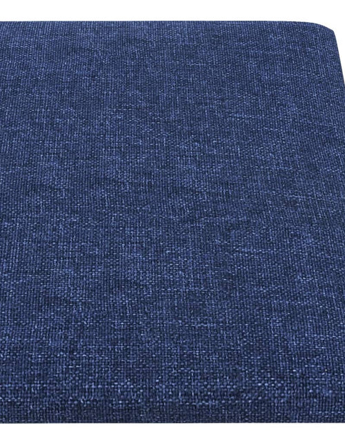 Încărcați imaginea în vizualizatorul Galerie, Panouri de perete 12 buc. albastru 90x15 cm textil 1,62 m²
