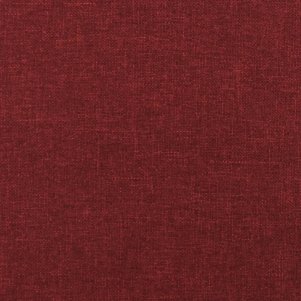 Panouri de perete, 12 buc., roșu vin, 30x30 cm, textil, 0,54 m²