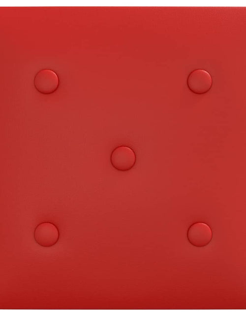 Încărcați imaginea în vizualizatorul Galerie, Panouri perete 12 buc. roșu vin 30x30cm piele ecologică 1,08 m²
