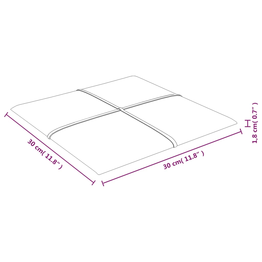 Panouri de perete 12 buc. negru 30x30 cm țesătură 1,08m²