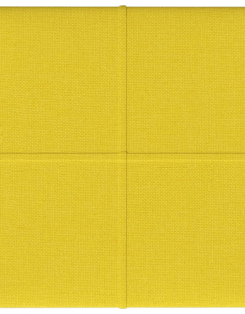 Încărcați imaginea în vizualizatorul Galerie, Panouri de perete 12 buc. galben deschis 30x30cm textil 0,54m²
