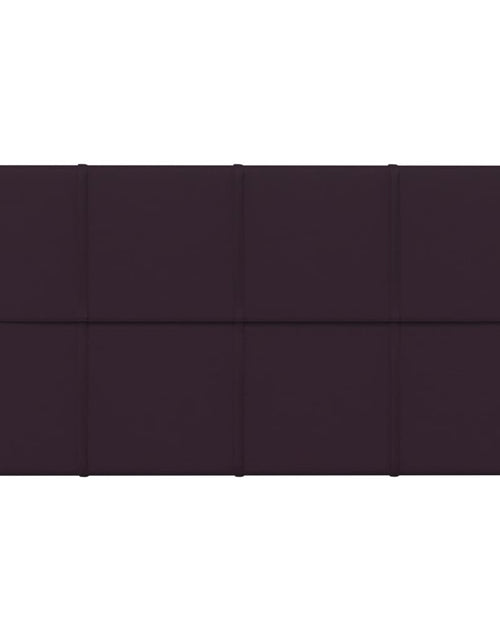 Încărcați imaginea în vizualizatorul Galerie, Panouri de perete 12 buc. violet 60x30 cm textil 2,16 m²
