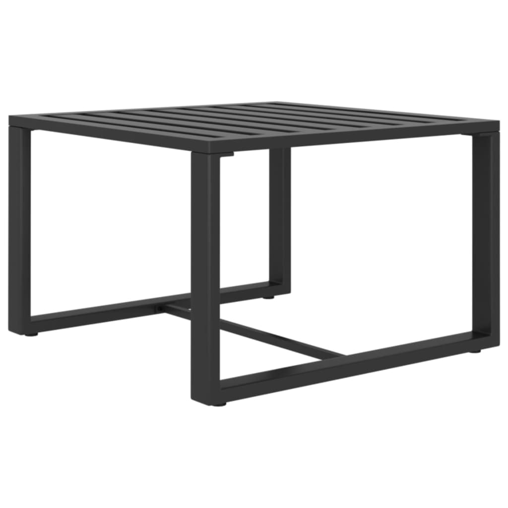 Set mobilier de grădină cu perne, 7 piese, antracit, aluminiu