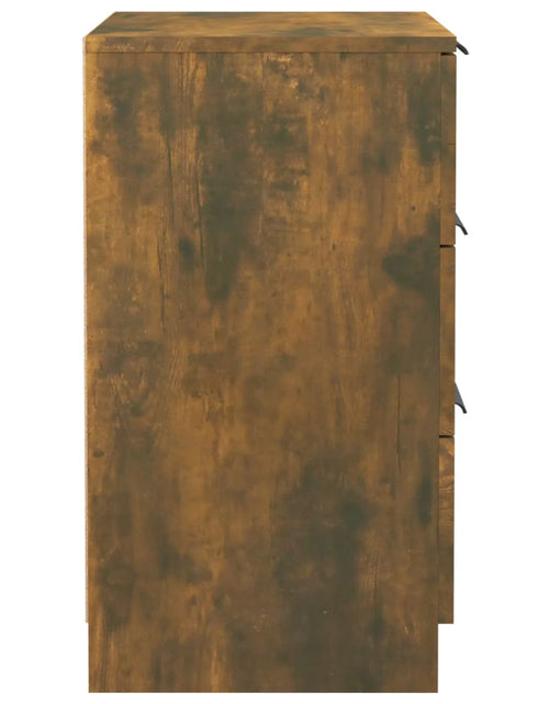 Încărcați imaginea în vizualizatorul Galerie, Noptieră, stejar fumuriu, 40x36x65 cm
