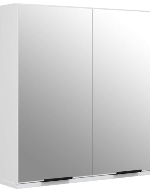 Încărcați imaginea în vizualizatorul Galerie, Set dulapuri de baie, 3 piese, alb, lemn prelucrat - Lando
