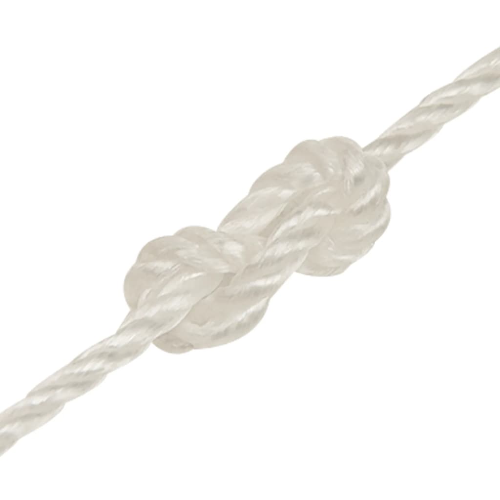 Frânghie de lucru, Alb, 3 mm, 25 m, polipropilenă