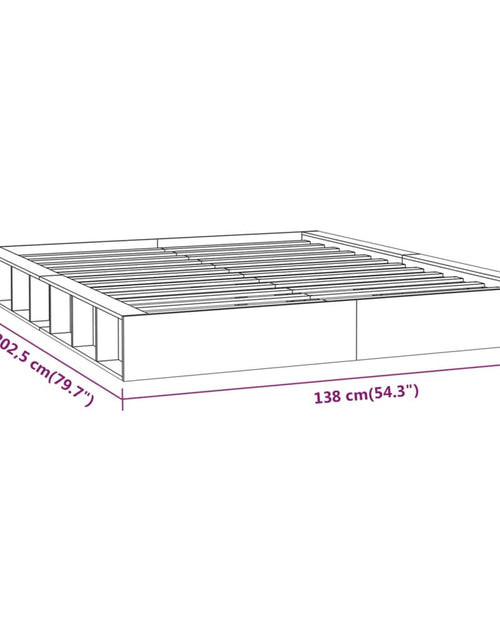 Încărcați imaginea în vizualizatorul Galerie, Cadru de pat, 120x200 cm, lemn masiv
