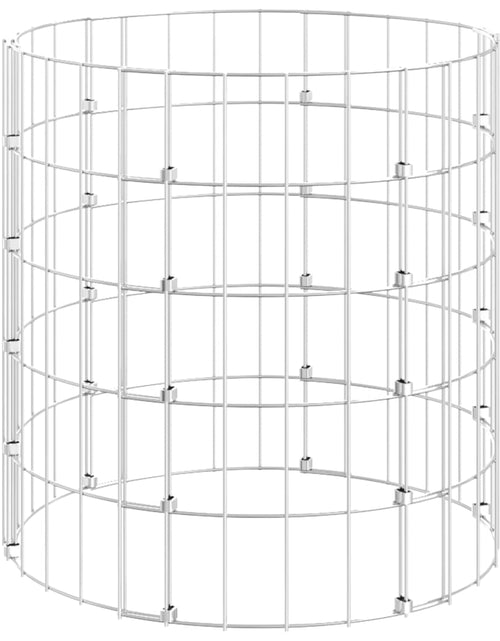 Încărcați imaginea în vizualizatorul Galerie, Compostor de grădină, Ø50x50 cm, oțel galvanizat
