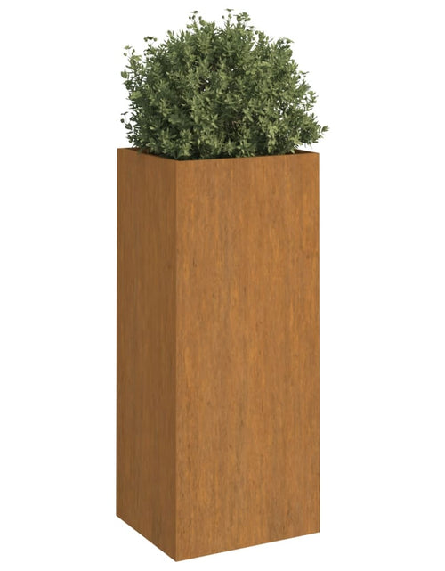 Загрузите изображение в средство просмотра галереи, Jardinieră, 32x29x75 cm, oțel corten
