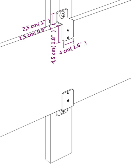 Загрузите изображение в средство просмотра галереи, Tăblii de pat, 2 buc., albastru, 72x5x78/88 cm, textil
